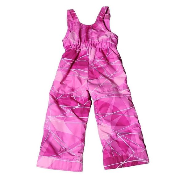 Obermeyer I grow pink jacket and snow bib set size 4/5 - Picture 6 of 7